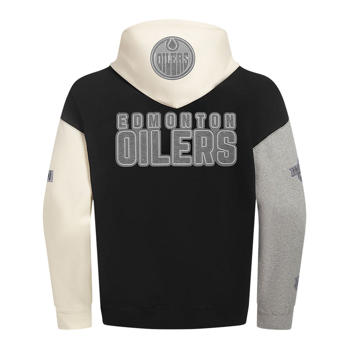 Edmonton Oilers Pro Standard Reverse French Terry Black Fleece Hoodie