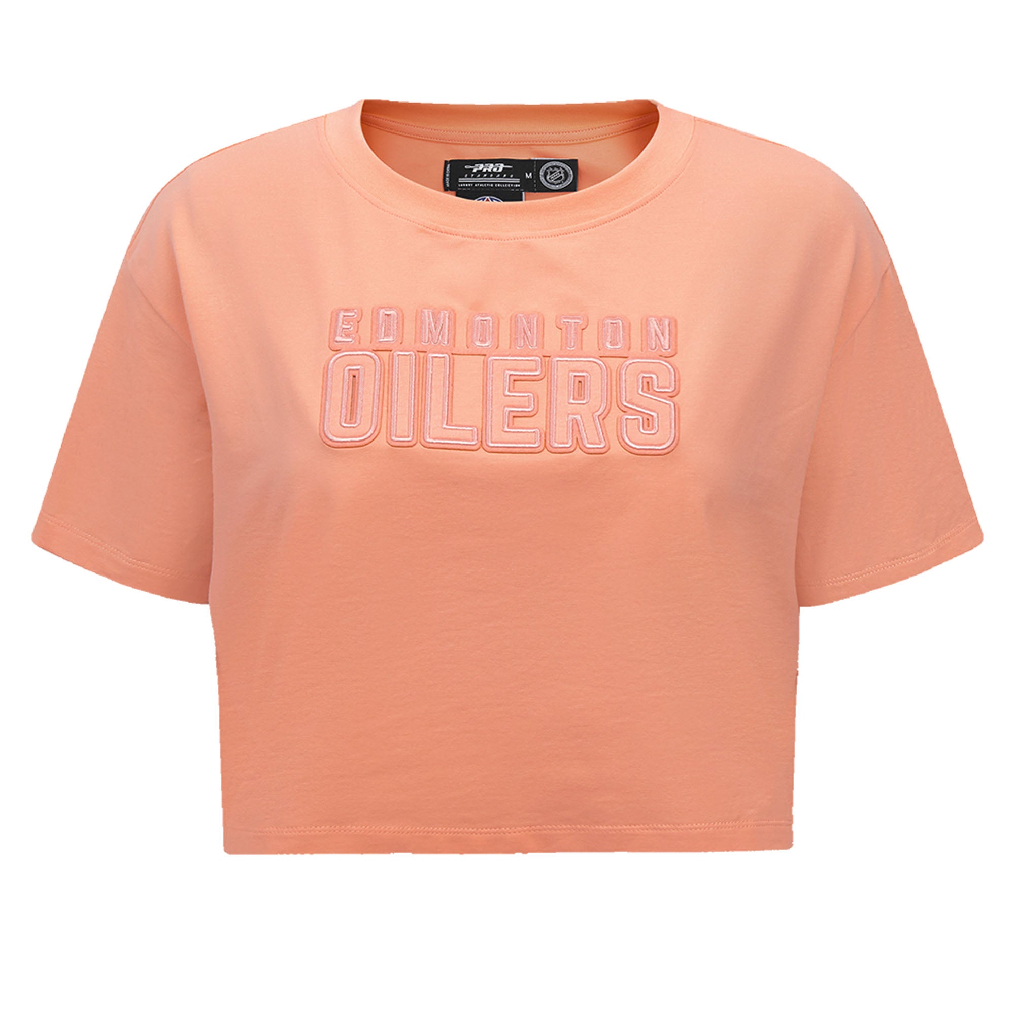 Edmonton Oilers Women's Pro Standard Neutrals Coral Boxy T-Shirt – ICE ...