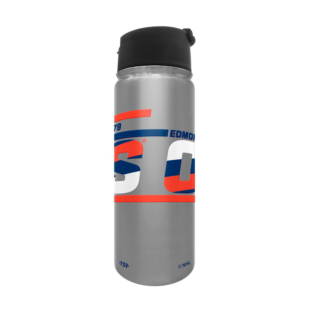 Edmonton Oilers 18oz Stainless Steel Water Bottle