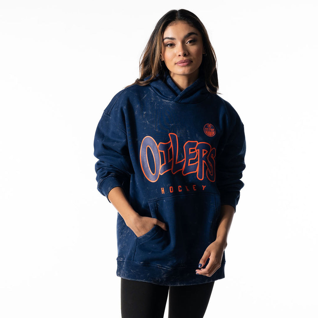 Edmonton Oilers Women's lululemon Swiftly Tech 2.0 Black Long Sleeve T-Shirt