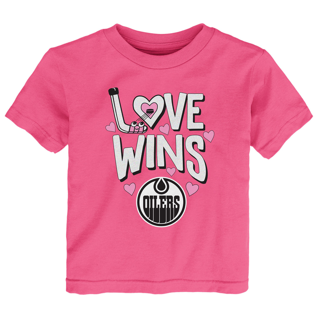 Edmonton Oilers Women's lululemon Perfectly Oversized Cropped Crew Pink  Sweatshirt