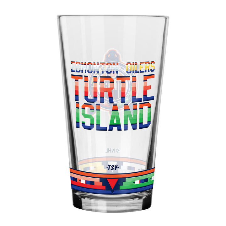 Edmonton Oilers Turtle Island 16oz Mixing Glass