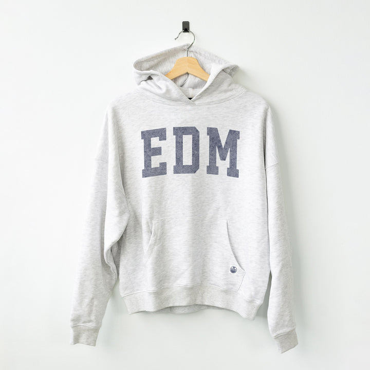 Edmonton Oilers Unisex Line Change Hockey 2.0 Grey Hoodie