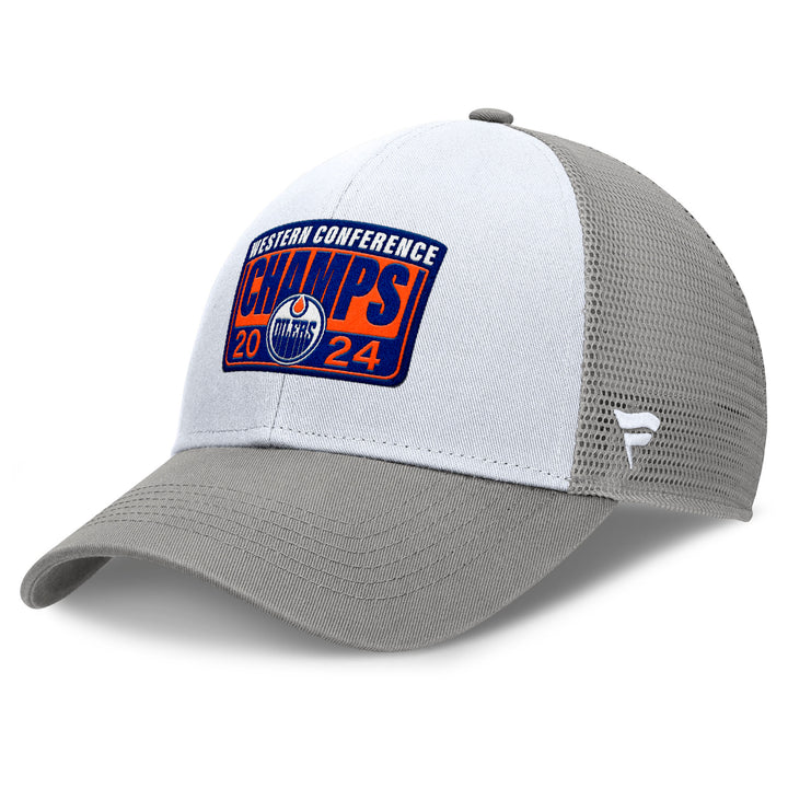 Edmonton Oilers 2024 Stanley Cup Playoffs Western Conference Champs Snapback Hat