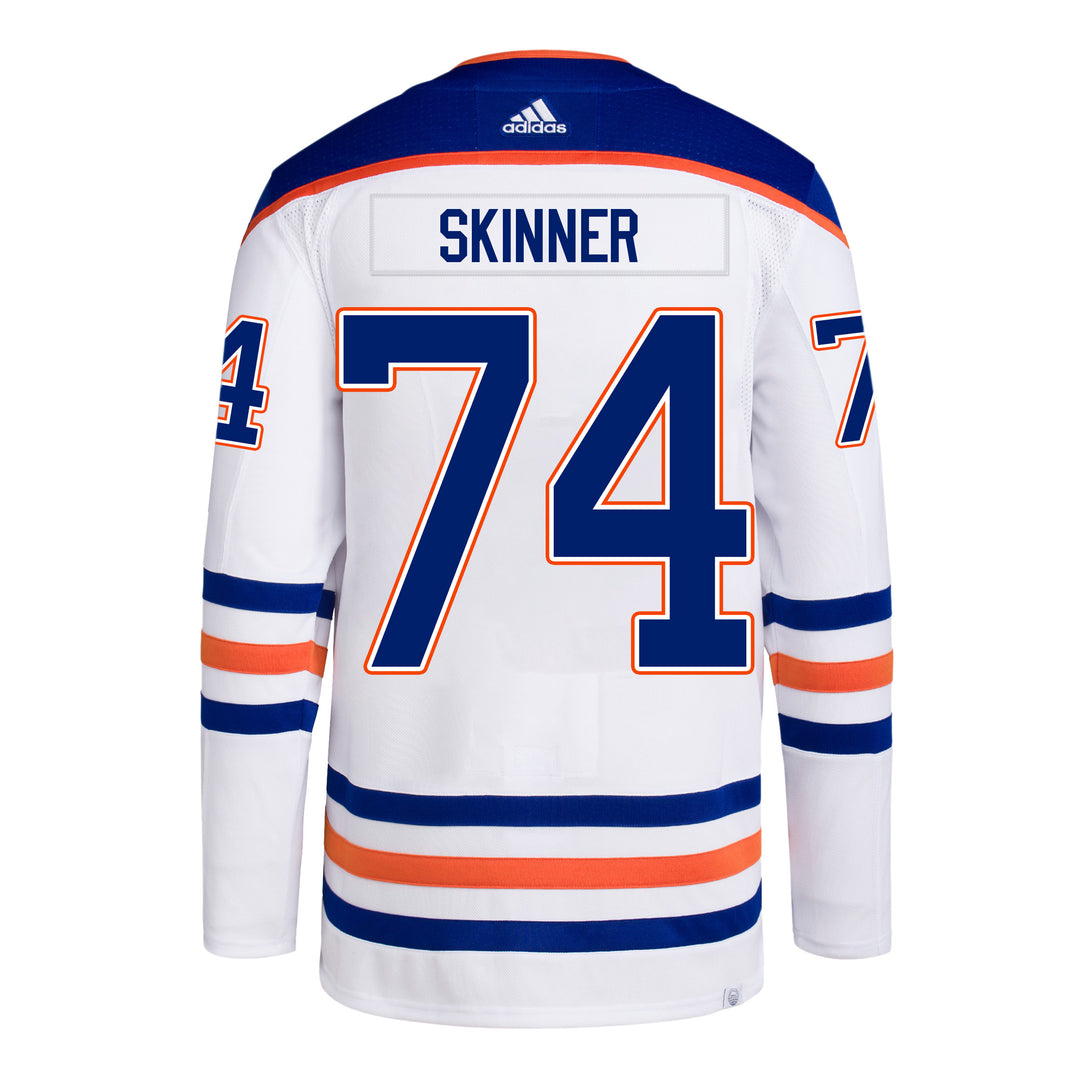 Youth Edmonton Oilers Stuart Skinner 74 Special Edition 2.0 Retro Jersey  Navy - Bluefink