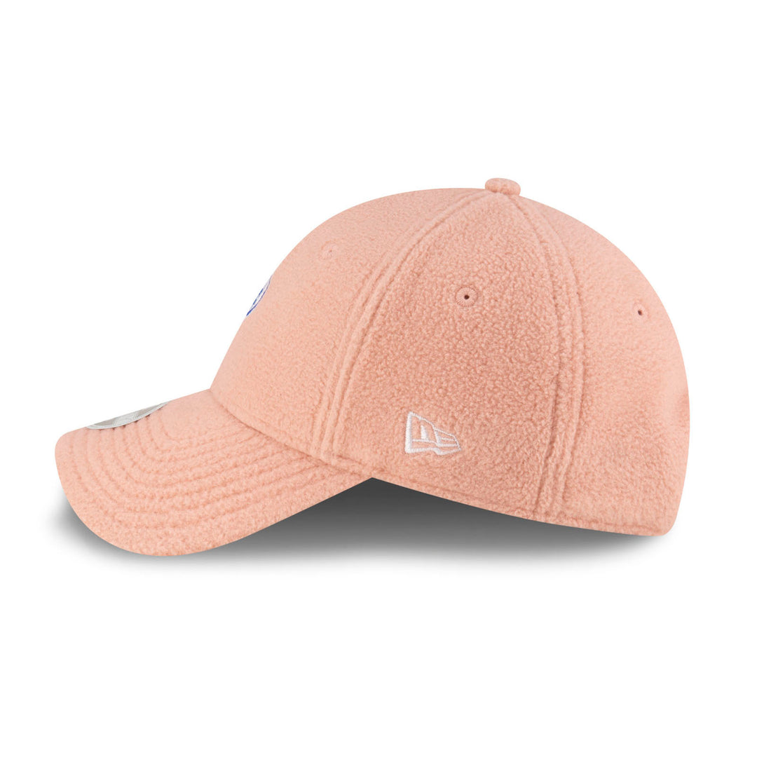 Edmonton Oilers Women's New Era Pink Sherpa 9FORTY Adjustable Hat