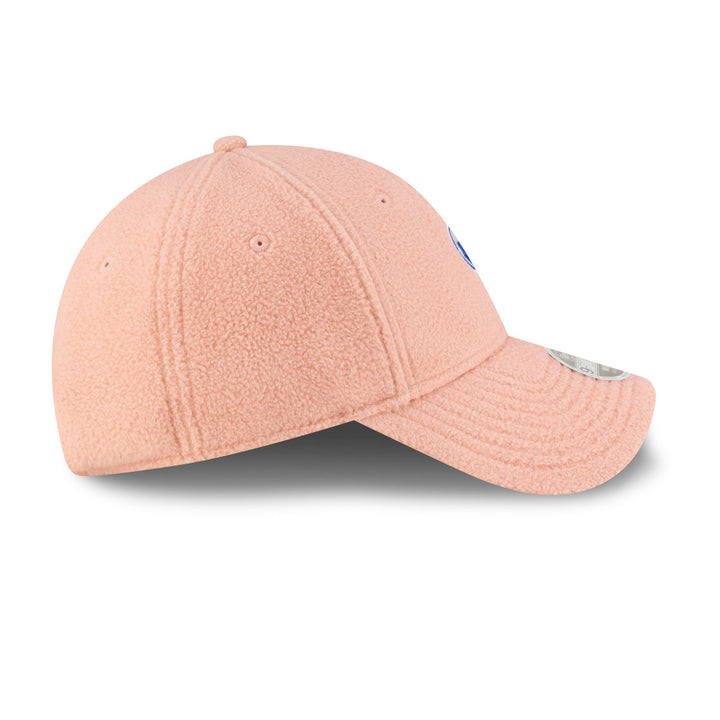 Edmonton Oilers Women's New Era Pink Sherpa 9FORTY Adjustable Hat