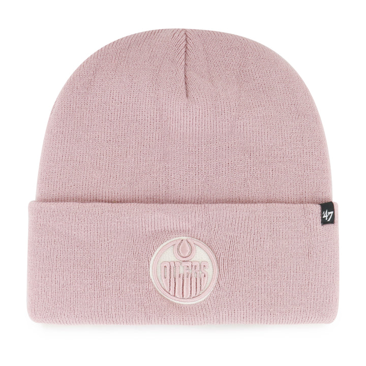 Edmonton Oilers Women's '47 Pink Haymaker Cuffed Knit Toque