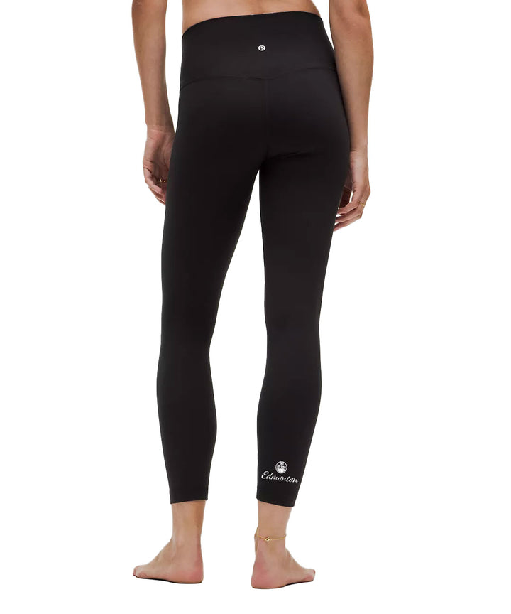 Edmonton Oilers Women's lululemon Black Align High-Rise Pant 25"