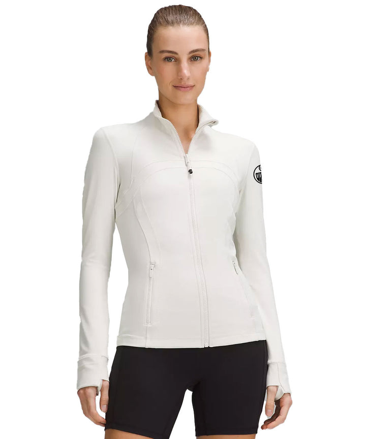 Edmonton Oilers Women's lululemon Luon Define Cream Jacket