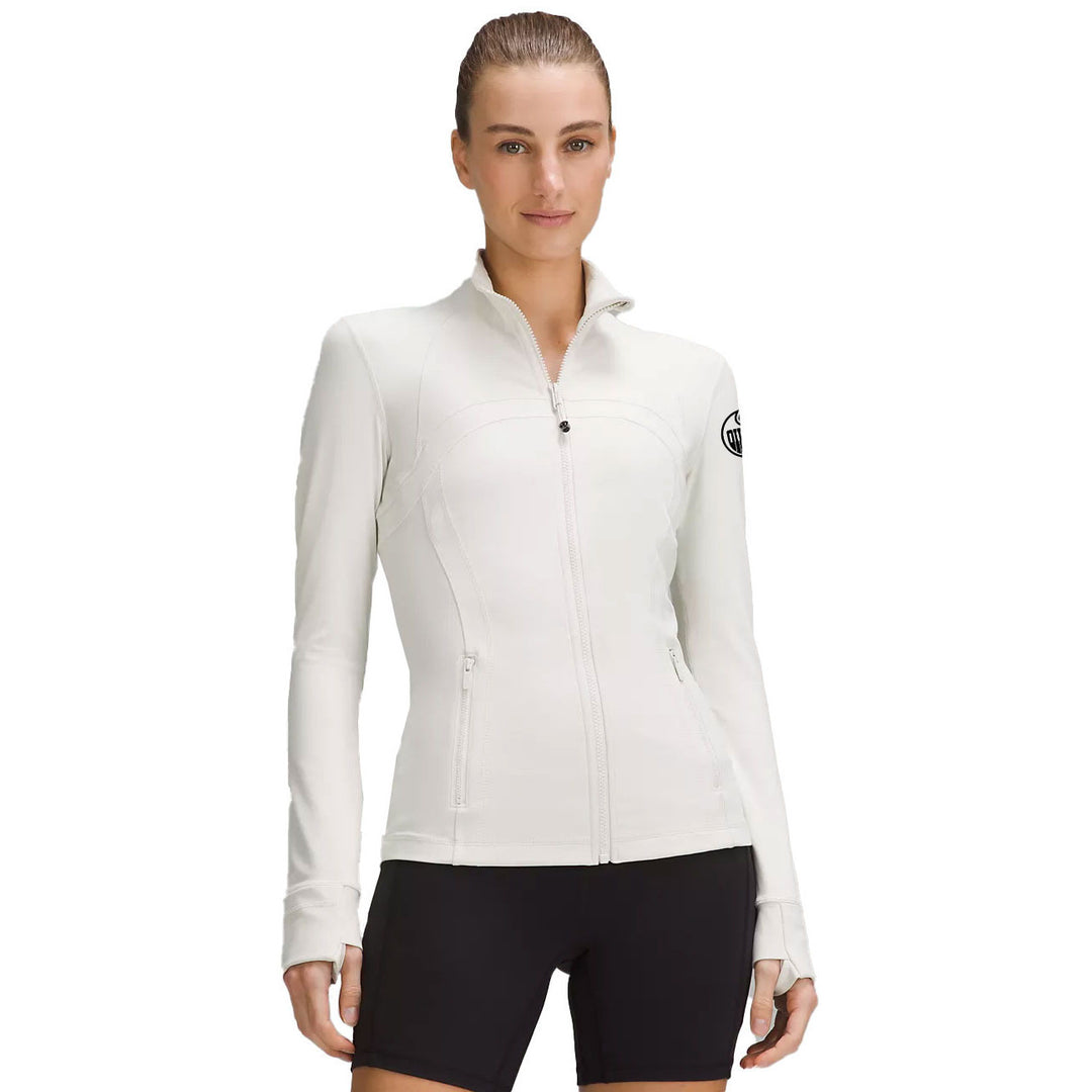 Edmonton Oilers Women's lululemon Luon Define Cream Jacket