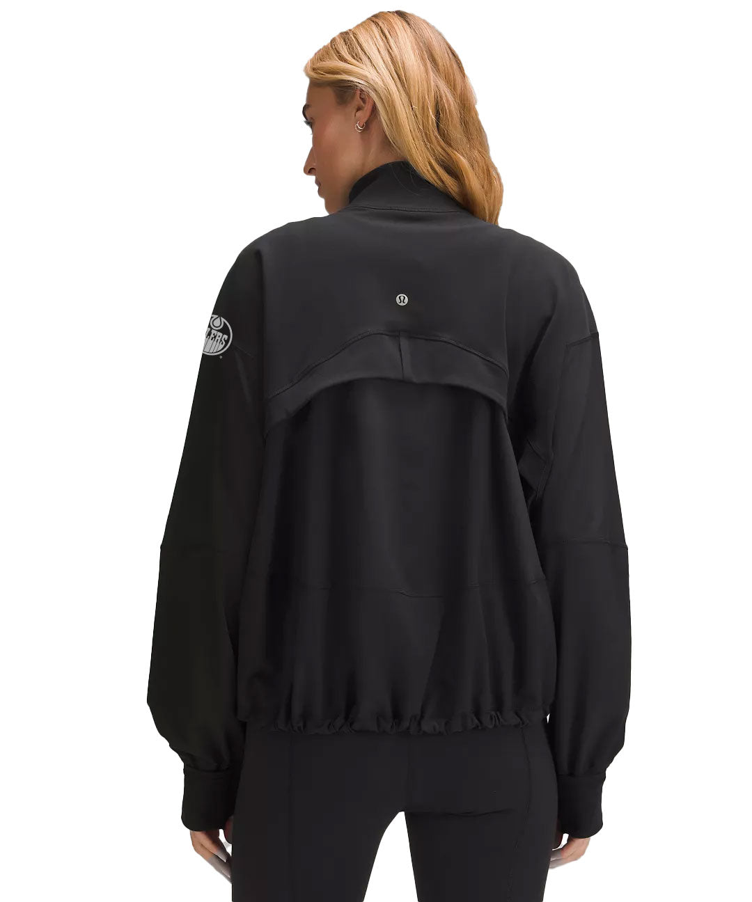 Edmonton Oilers Women's lululemon Luon Define Relaxed Black Jacket