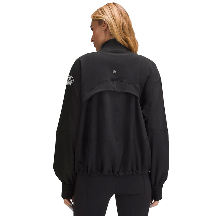 Edmonton Oilers Women's lululemon Luon Define Relaxed Black Jacket