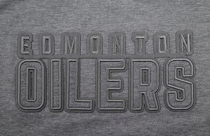 Edmonton Oilers Women's Pro Standard Neutrals Grey Boxy T-Shirt