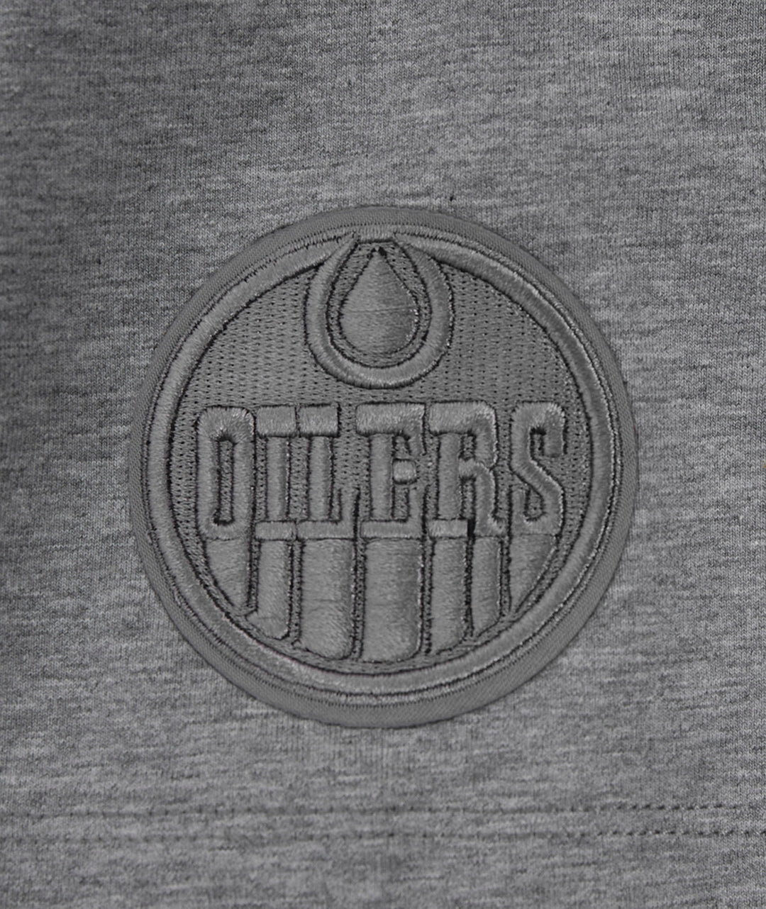 Edmonton Oilers Women's Pro Standard Neutrals Grey Boxy T-Shirt