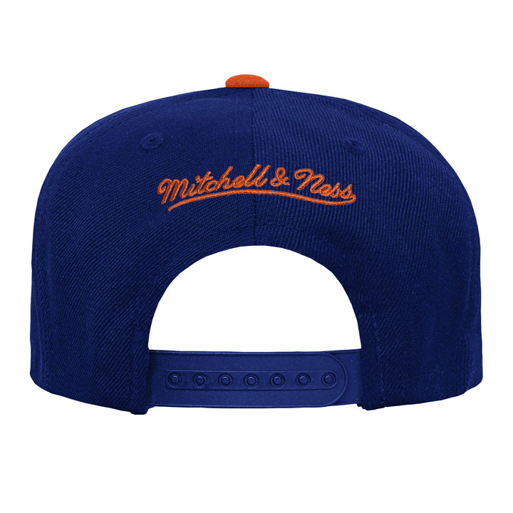 Edmonton Oilers Youth Mitchell & Ness Blue Two-Tone Snapback Hat