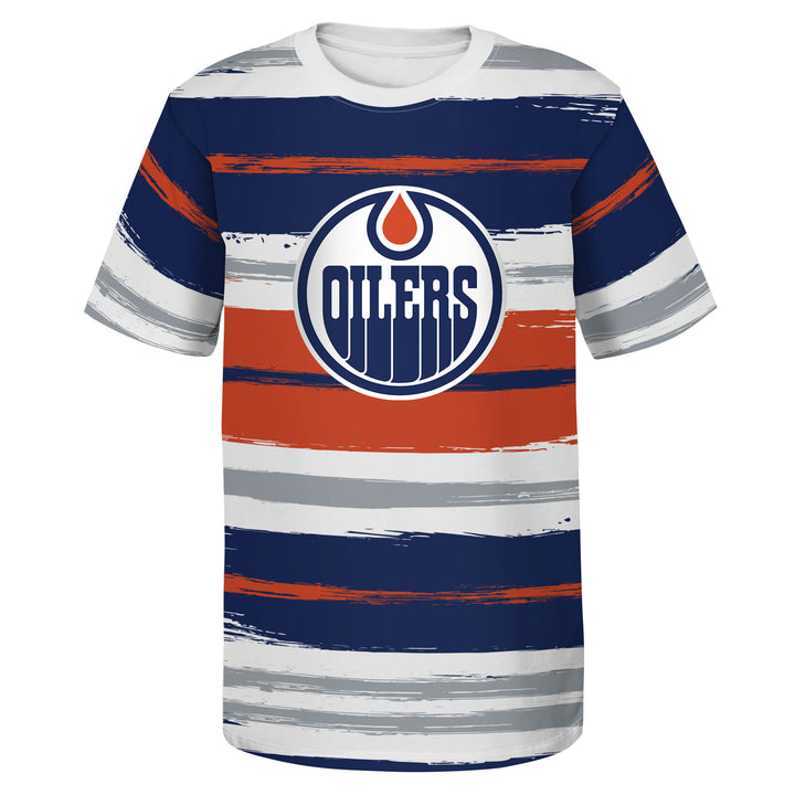 Edmonton Oilers Youth Outerstuff Run It Back T-Shirt