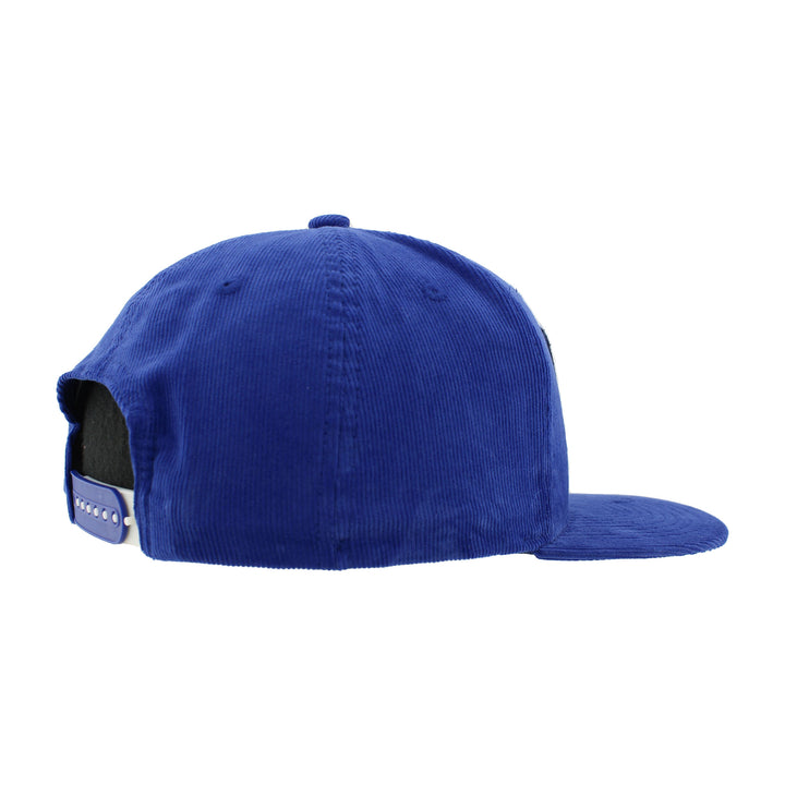 Edmonton Oilers Zephyr Corduroy Blue Snapback Hat