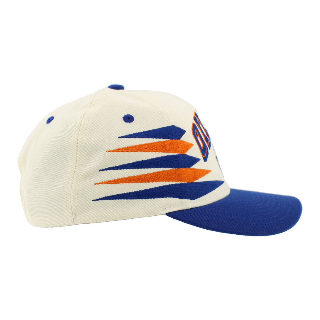 Edmonton Oilers Zephyr Cream Diamond Adjustable Hat