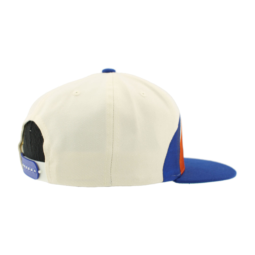 Edmonton Oilers Zephyr Cream Shark Tooth Snapback Hat