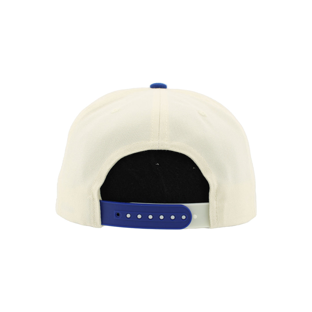 Edmonton Oilers Zephyr Cream Shark Tooth Snapback Hat