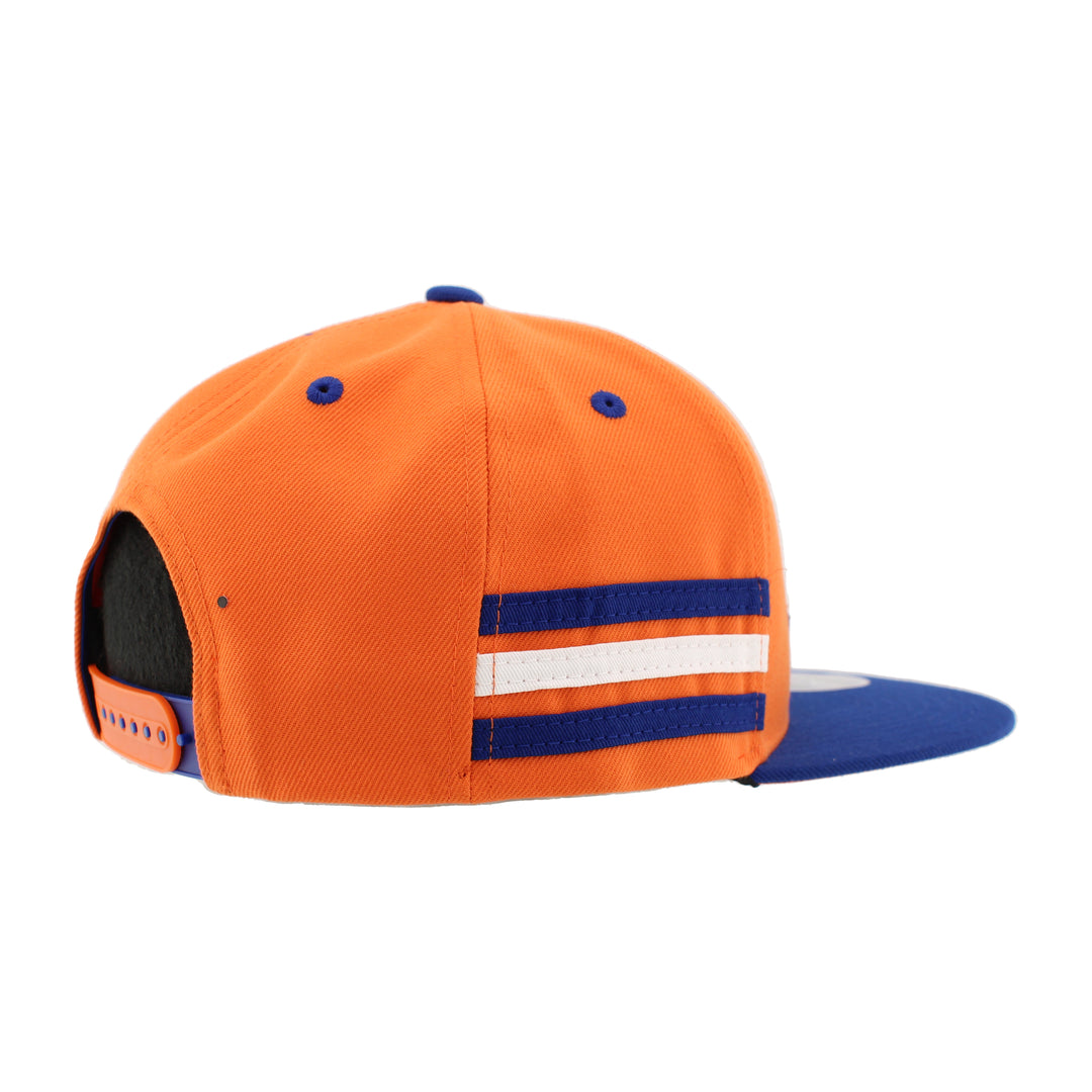 Edmonton Oilers Zephyr Orange Lacer Snapback Hat