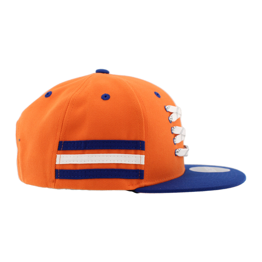 Edmonton Oilers Zephyr Orange Lacer Snapback Hat