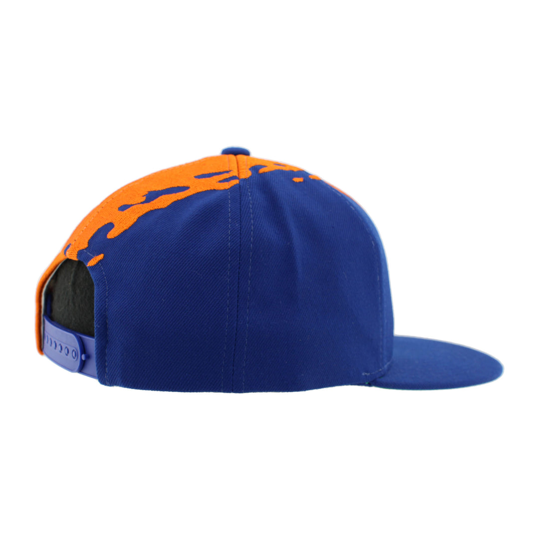 Edmonton Oilers Zephyr White Paint Brush Snapback Hat