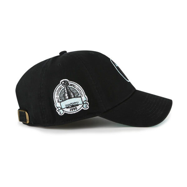 Edmonton Oilers '47 Black & Mint Clean Up Adjustable Hat