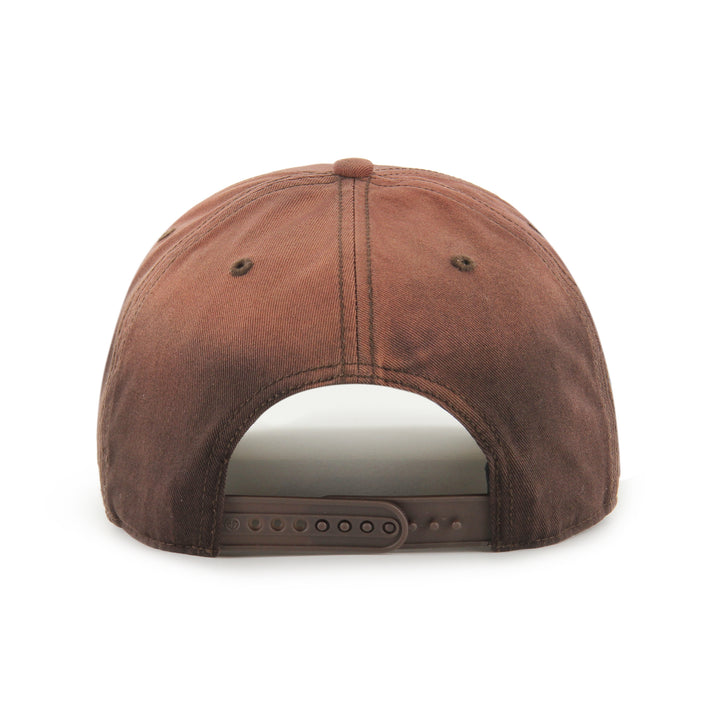 Edmonton Oilers '47 Brown Dusted Laramie Hitch Snapback Hat