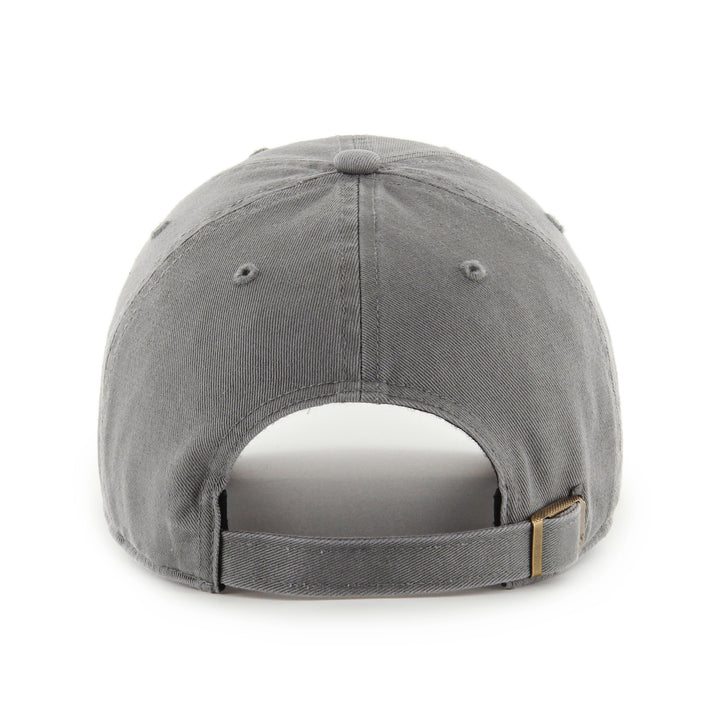 Edmonton Oilers '47 Grey Cement Ballpark Clean Up Adjustable Hat