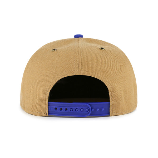 Edmonton Oilers '47 Khaki Workshop Captain Snapback Hat