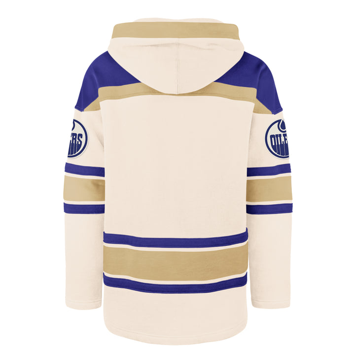 Edmonton Oilers '47 Tri Nilley Lacer Cream Hoodie