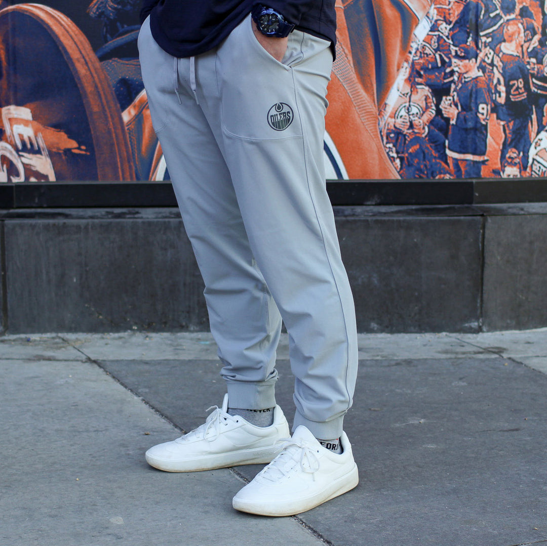 Edmonton Oilers lululemon Grey ABC Warpstreme Jogger 30"