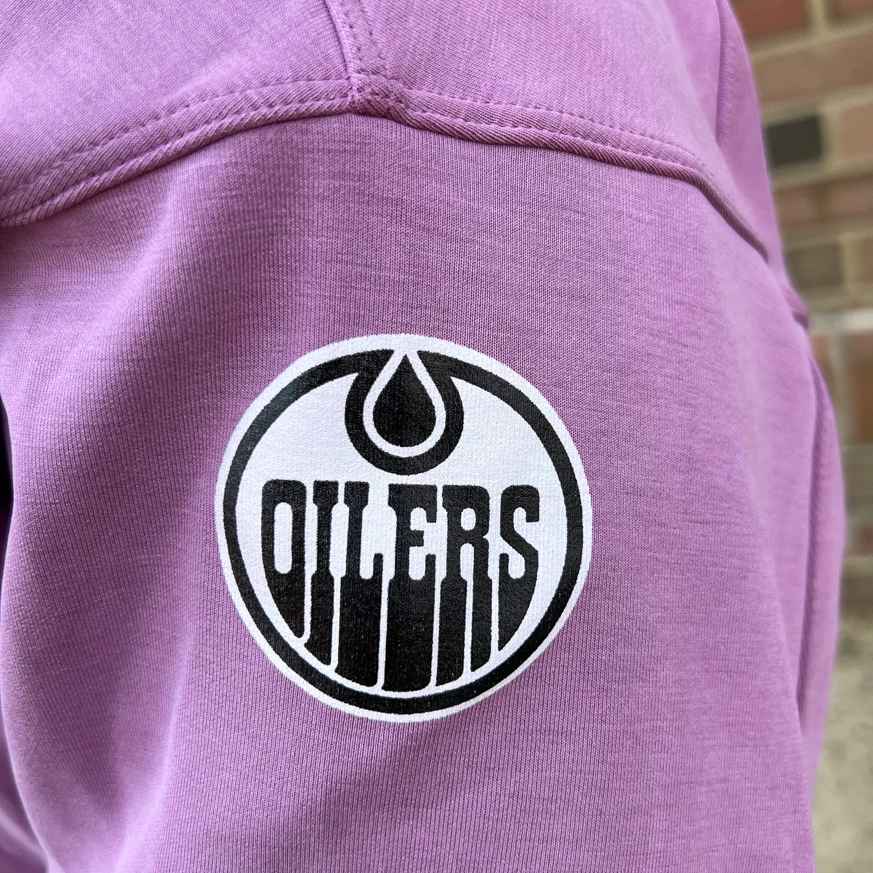 Edmonton Oilers Women's lululemon Swiftly Relaxed Half-Zip Sweatshirt
