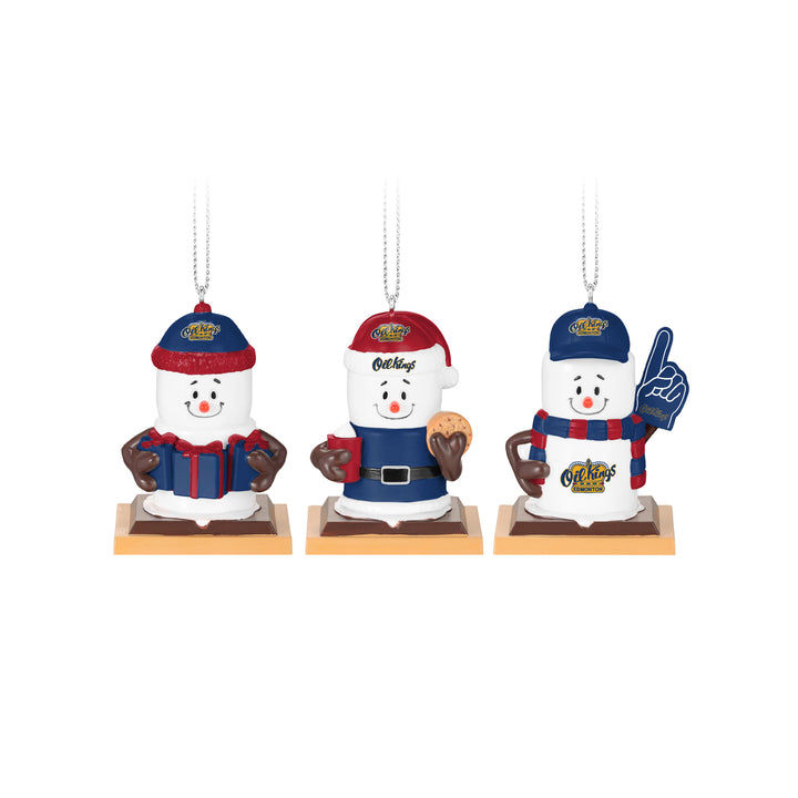 Edmonton Oil Kings Holiday Smores Family Ornament Pack