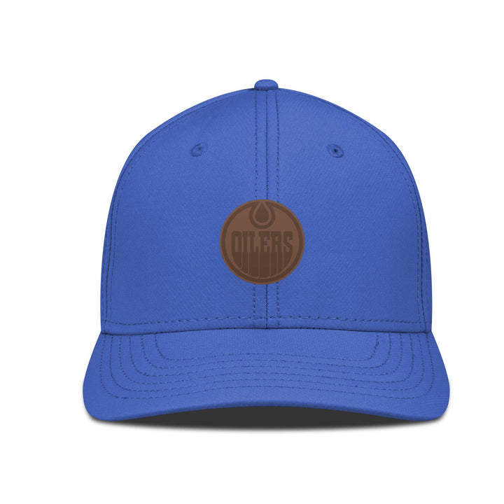 Edmonton Oilers Levelwear Blue Rise Flex Hat