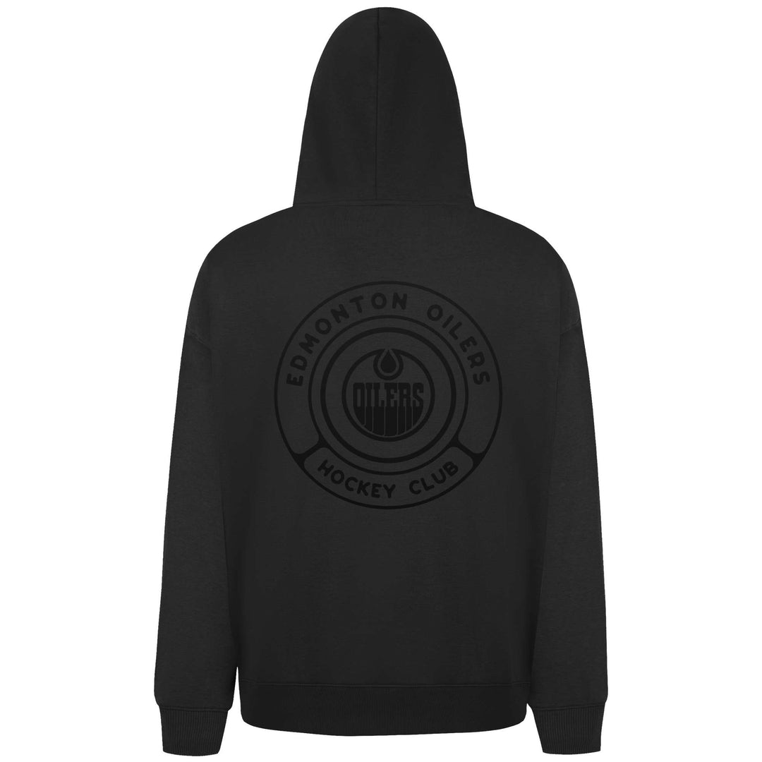 Edmonton Oilers Levelwear Desert Shadow Black Uphill Full-Zip Hoodie