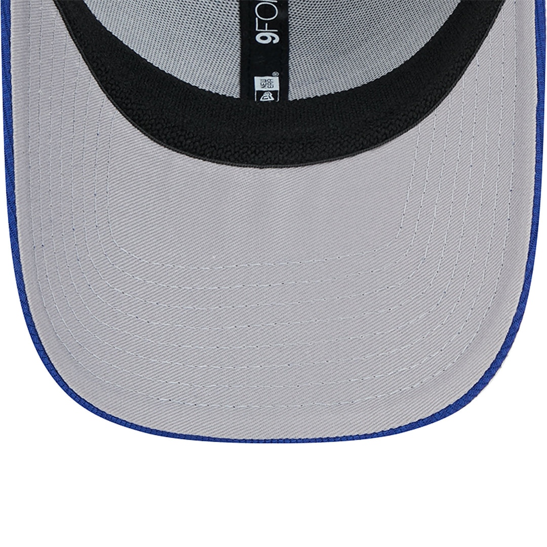 Edmonton Oilers New Era Blue Pivot 9FORTY Stretch-Snap Adjustable Hat