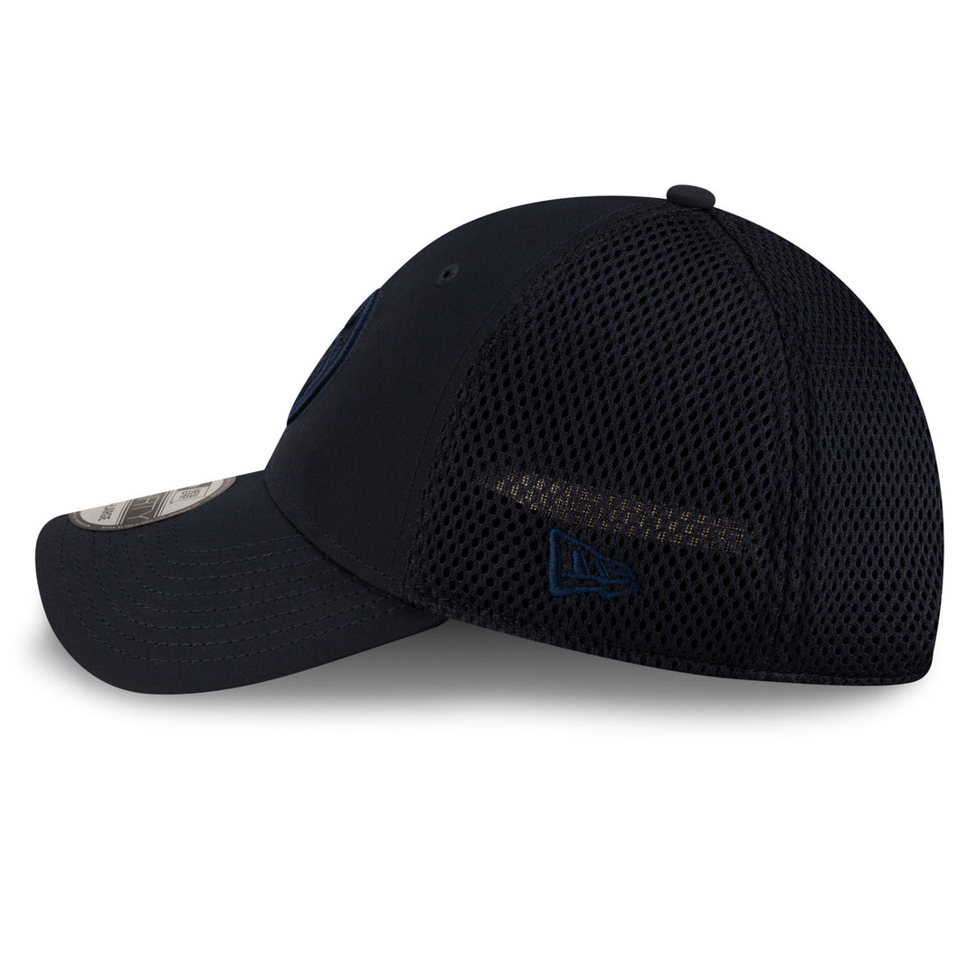 Edmonton Oilers New Era Navy Tonal 39THIRTY Meshback Flex Hat