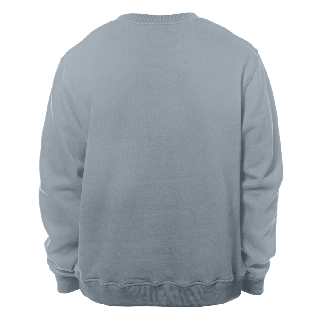 Edmonton Oilers New Era Sport Night Grey Crewneck Sweatshirt