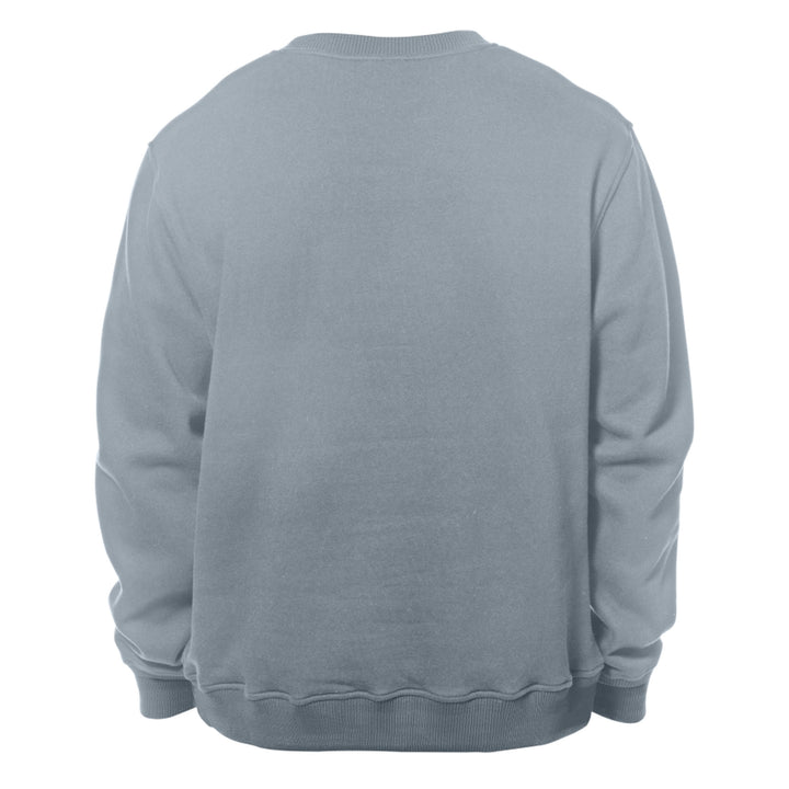 Edmonton Oilers New Era Sport Night Grey Crewneck Sweatshirt