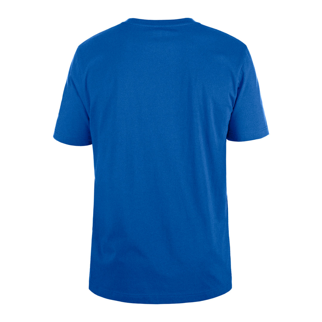 Edmonton Oilers New Era Throwback Blue Graphic T-Shirt