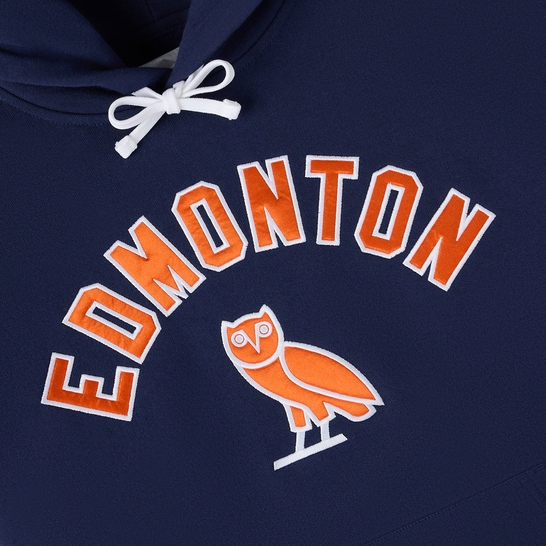 Edmonton Oilers October's Very Own OVO x NHL Navy Hoodie