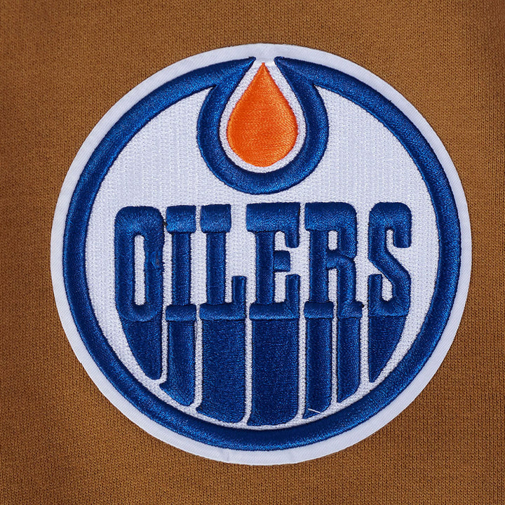 Edmonton Oilers Pro Standard Paint the City Brown Hoodie