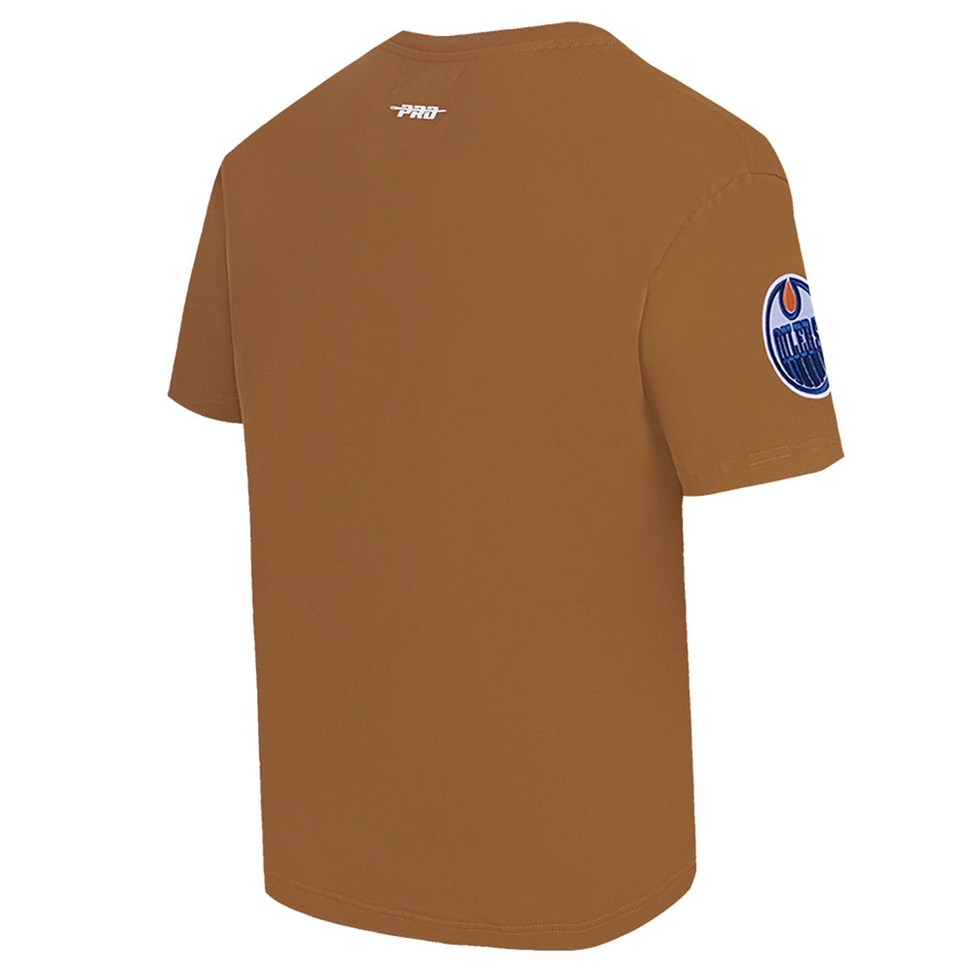 Edmonton Oilers Pro Standard Paint the City Brown T-Shirt