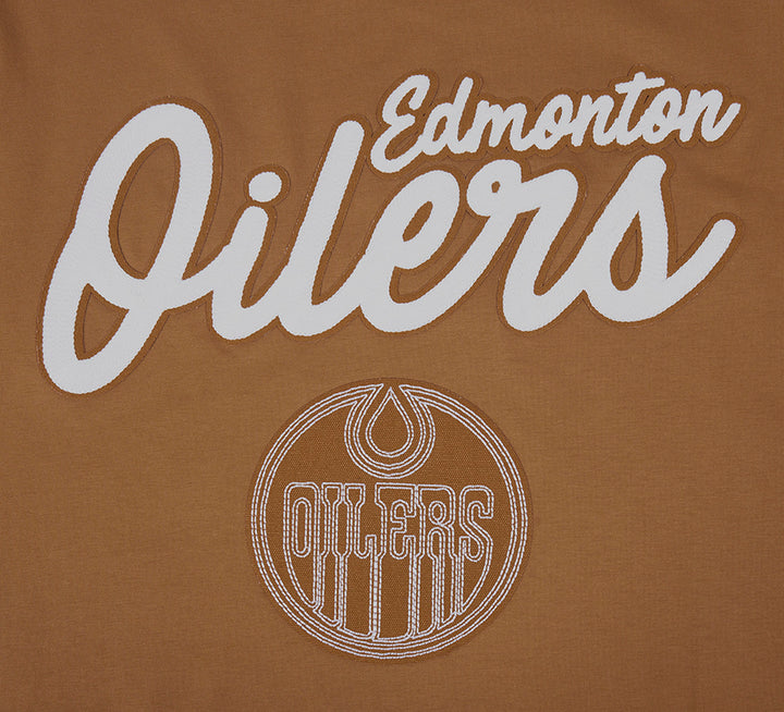 Edmonton Oilers Pro Standard Paint the City Brown T-Shirt