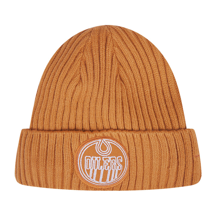 Edmonton Oilers Pro Standard Paint the City Brown Toque