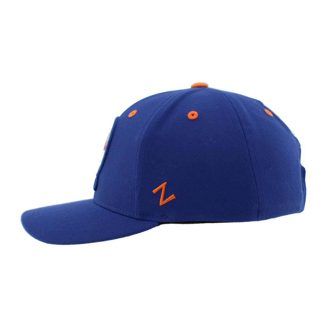 Edmonton Oilers Zephyr 2025 Lunar New Year "Year of the Snake" Blue Snapback Hat