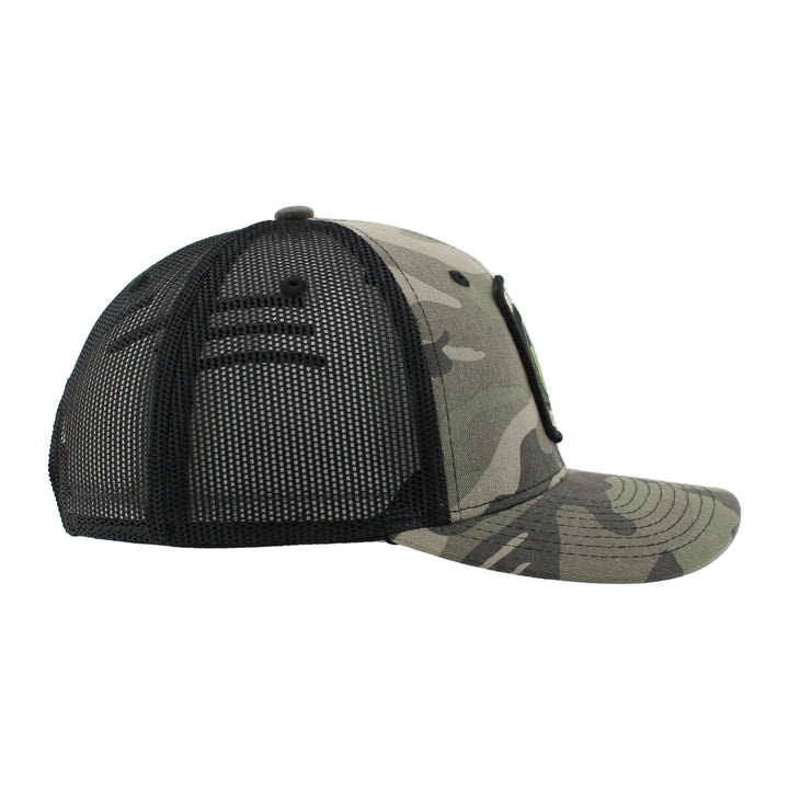 Edmonton Oilers Zephyr Camo Campfire Snapback Hat